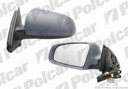 Polcar 1335514M - Зовнішнє дзеркало autozip.com.ua