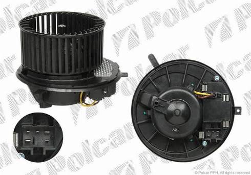 Polcar 1331NU-3 - Вентилятор салону autozip.com.ua