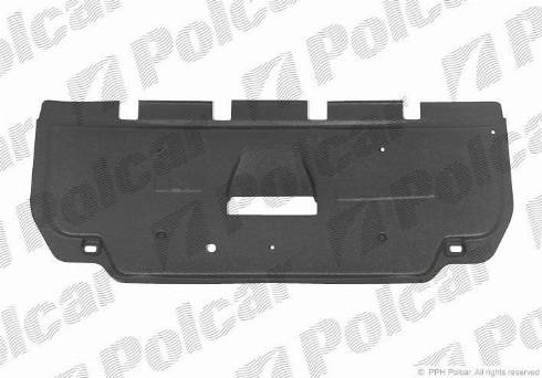 Polcar 1338347Q - Кожух двигуна autozip.com.ua