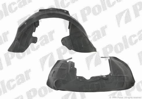 Polcar 1338FP-1 - Обшивка, колісна ніша autozip.com.ua