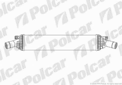 Polcar 1337J81X - Интеркулер autozip.com.ua