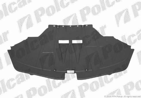 Polcar 132834-6 - Кожух двигуна autozip.com.ua