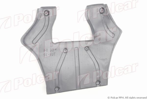 Polcar 132834-7 - Кожух двигуна autozip.com.ua