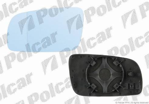 Polcar 1323544E - Дзеркальне скло, зовнішнє дзеркало autozip.com.ua