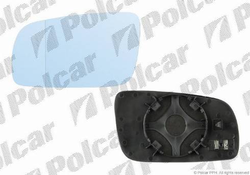 Polcar 1323546E - Дзеркальне скло, зовнішнє дзеркало autozip.com.ua