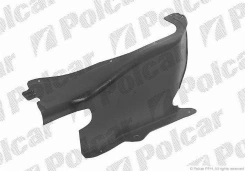 Polcar 13233481 - Кожух двигуна autozip.com.ua