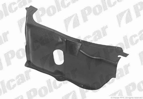 Polcar 13233471 - Кожух двигуна autozip.com.ua