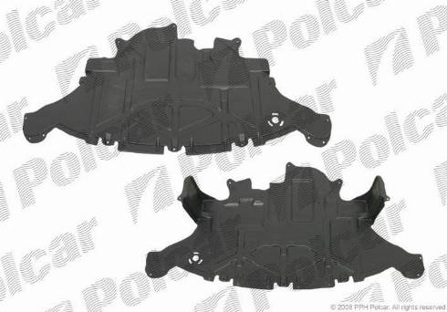 Polcar 132234-5 - Кожух двигуна autozip.com.ua