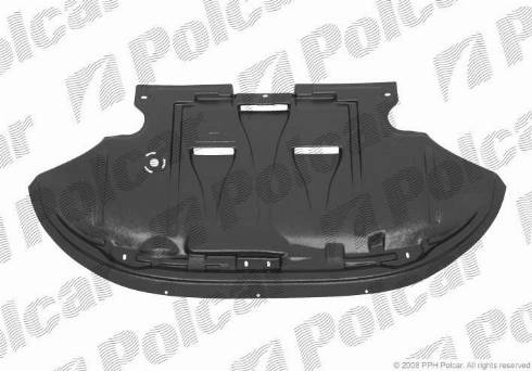 Polcar 1327346Q - Кожух двигуна autozip.com.ua