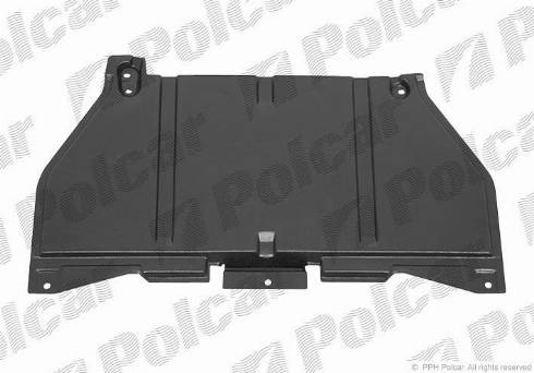 Polcar 132734-8 - Ізоляція моторного відділення autozip.com.ua