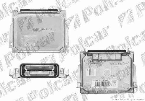 Polcar 1370099V - Попередньо включений прилад, газорозрядна лампа autozip.com.ua
