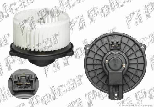 Polcar 8196NU-1 - Вентилятор салону autozip.com.ua