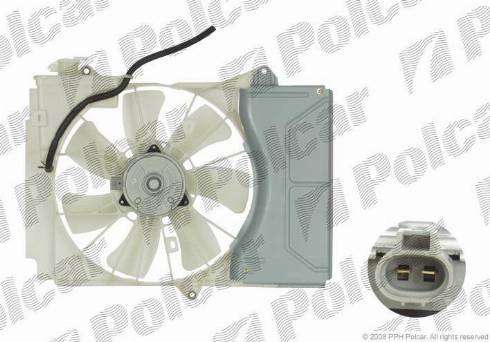 Polcar 810323W5 - Вентилятор, охолодження двигуна autozip.com.ua
