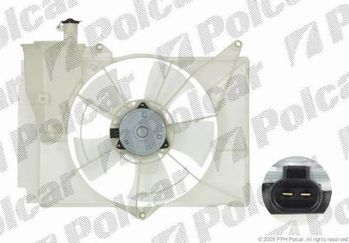 Polcar 810323W3 - Вентилятор, охолодження двигуна autozip.com.ua