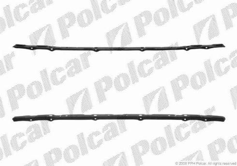 Polcar 811090-2 - Облицювання / захисна накладка, буфер autozip.com.ua