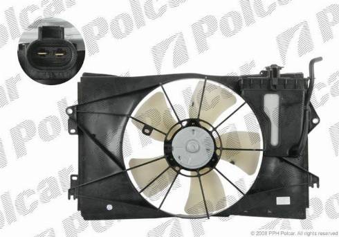 Polcar 811323W1 - Вентилятор, охолодження двигуна autozip.com.ua