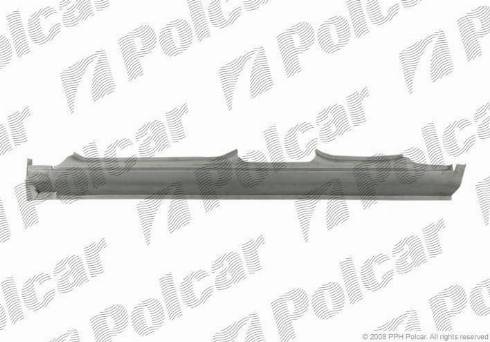 Polcar 811241-1 - Підніжка, накладка порога autozip.com.ua