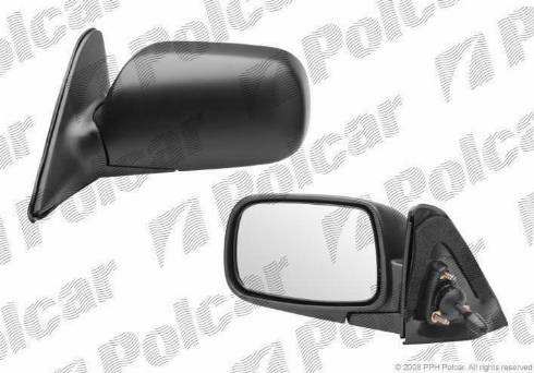 Polcar 8112521E - Зовнішнє дзеркало autozip.com.ua