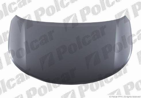 Polcar 812703 - Капот двигуна autozip.com.ua