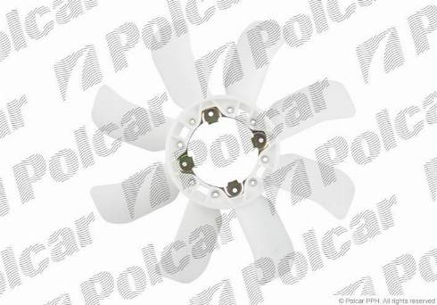 Polcar 817623F1 - Крильчатка вентилятора, охолодження двигуна autozip.com.ua