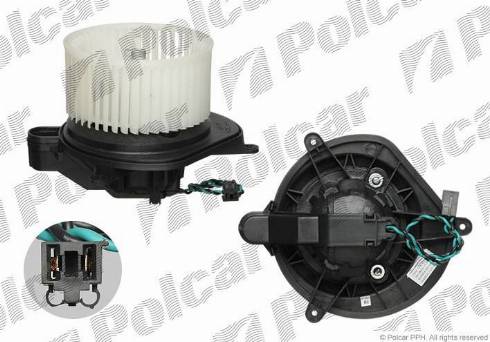 Polcar 3430NU-2 - Вентилятор салону autozip.com.ua