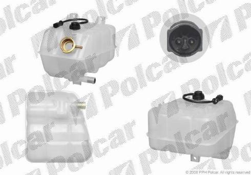 Polcar 3050ZB-2 - Компенсаційний бак, охолоджуюча рідина autozip.com.ua