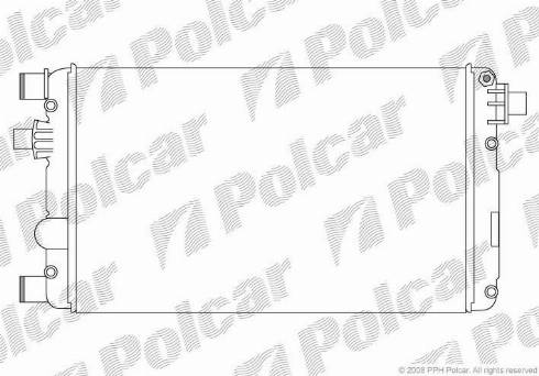 Polcar 3002081X - Радіатор, охолодження двигуна autozip.com.ua