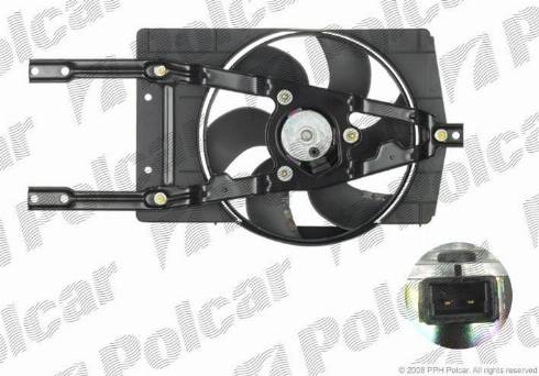 Polcar 300223W2 - Вентилятор, охолодження двигуна autozip.com.ua