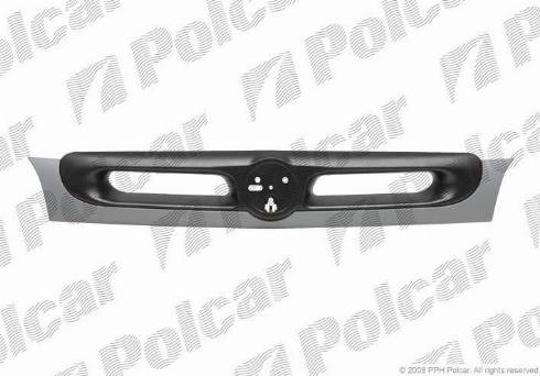 Polcar 301905-1 - Решітка радіатора autozip.com.ua