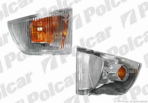 Polcar 3080207E - Бічний ліхтар, покажчик повороту autozip.com.ua