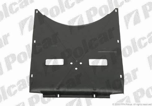 Polcar 3030345Q - Кожух двигуна autozip.com.ua