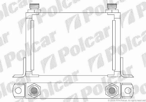 Polcar 3026L81X - Масляний радіатор, рухове масло autozip.com.ua