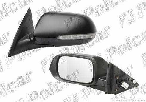 Polcar 3833516M - Зовнішнє дзеркало autozip.com.ua