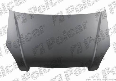 Polcar 387603 - Капот двигуна autozip.com.ua