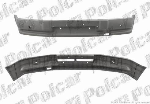 Polcar 324607 - Буфер, бампер autozip.com.ua