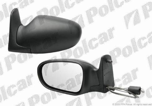 Polcar 3240521M - Зовнішнє дзеркало autozip.com.ua