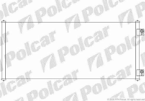 Polcar 3247K81K - Конденсатор, кондиціонер autozip.com.ua