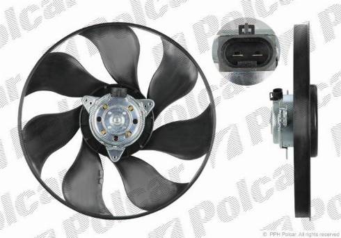 Polcar 325623U1 - Вентилятор, охолодження двигуна autozip.com.ua