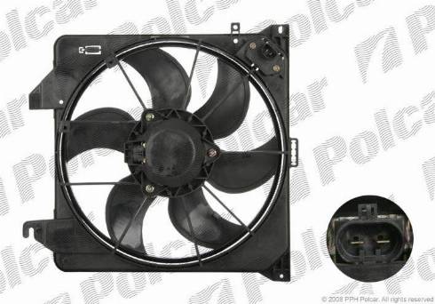 Polcar 325623W1 - Вентилятор, охолодження двигуна autozip.com.ua