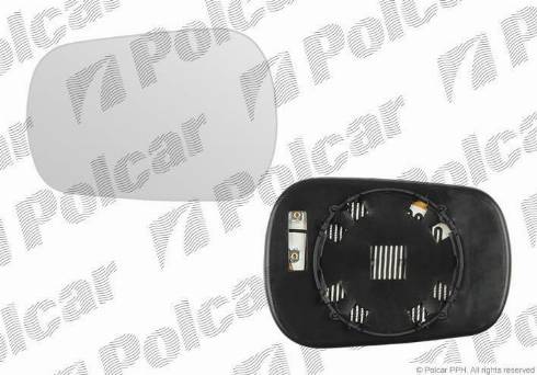 Polcar 3257543M - Зовнішнє дзеркало autozip.com.ua