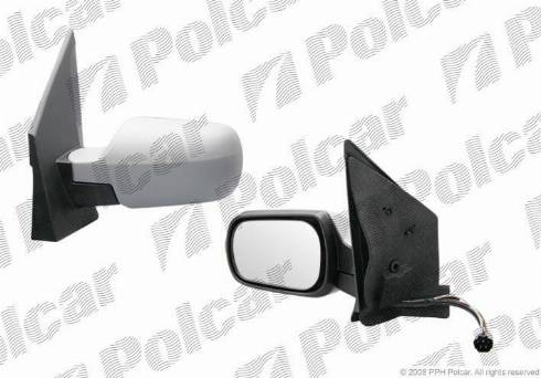 Polcar 3257515M - Зовнішнє дзеркало autozip.com.ua