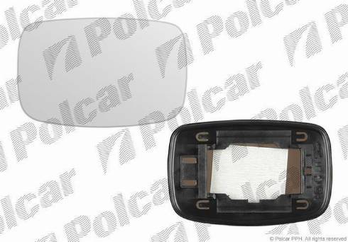 Polcar 3209555M - Зовнішнє дзеркало autozip.com.ua