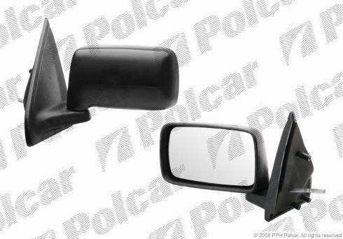 Polcar 3209521M - Зовнішнє дзеркало autozip.com.ua
