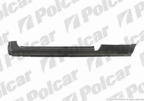 Polcar 320041 - Підніжка, накладка порога autozip.com.ua