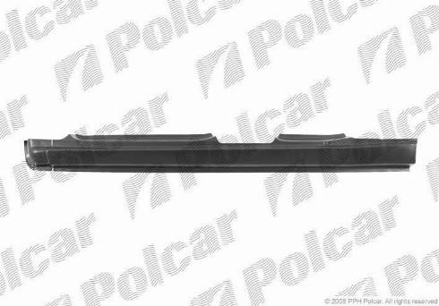Polcar 320141-1 - Підніжка, накладка порога autozip.com.ua