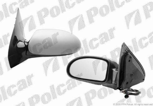 Polcar 3201524M - Зовнішнє дзеркало autozip.com.ua