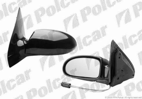 Polcar 3201511M - Зовнішнє дзеркало autozip.com.ua