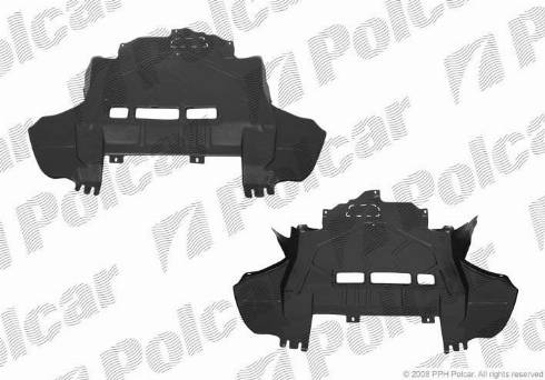 Polcar 3201346Q - Кожух двигуна autozip.com.ua