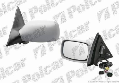 Polcar 3207525M - Зовнішнє дзеркало autozip.com.ua