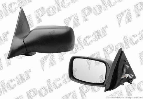 Polcar 3207521M - Зовнішнє дзеркало autozip.com.ua